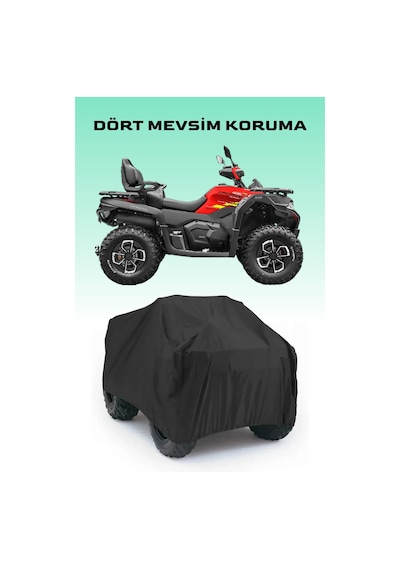Siyah Cfmoto C Force 625 Touring Atv Brandası, Atv Koruyucu Örtüsü
