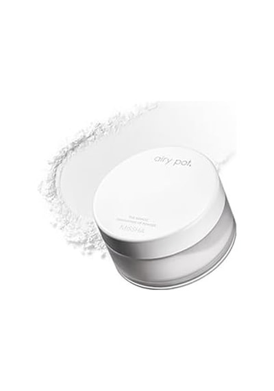 Mat Bitişli, Makyajı Sabitleyen Ultra Hafif Toz Pudra Airy Pot Powder Translucent 0
