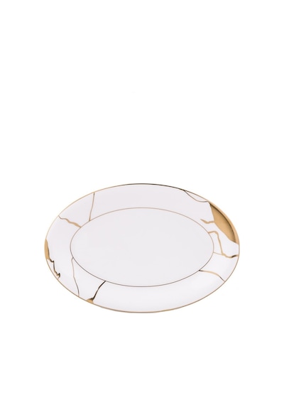 Jumbo Marble 12 Kişilik 61 Parça Bone Yemek Takımı
