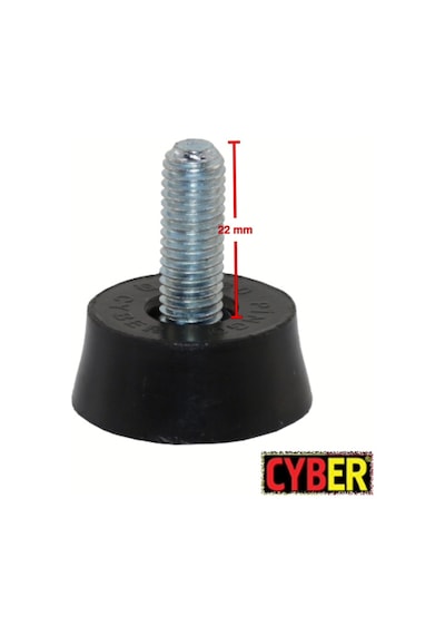 M8 X 25 Civatalı Çap 25-30 Pingo Ayak
