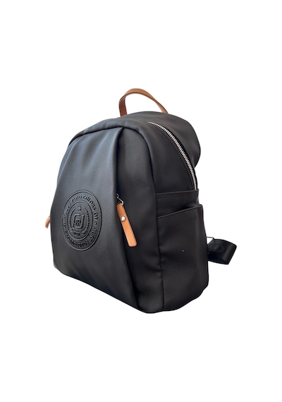 Just Polo Jp6026 Kadın Günlük Fermuarlı Çok Bölmeli Orta Boy Sırt Çantası Ozt6026 Sıyah Taba
