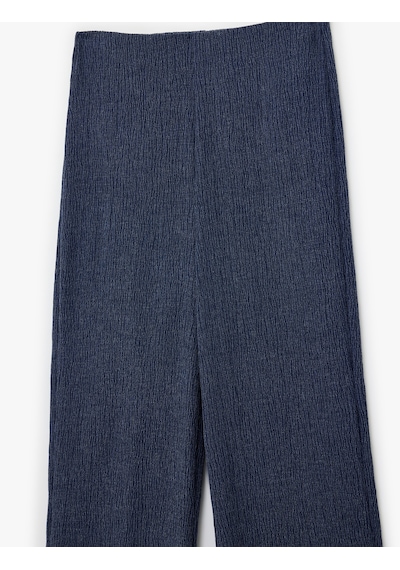 Koton Viskon Karışımlı Klasik Kesim Slim Fit Pantolon Lacivert 6sak40032ek Lacivert