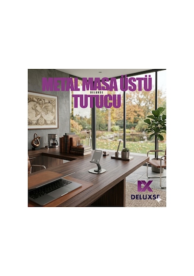 Masa Üstü Telefon Tutucu Siyah
