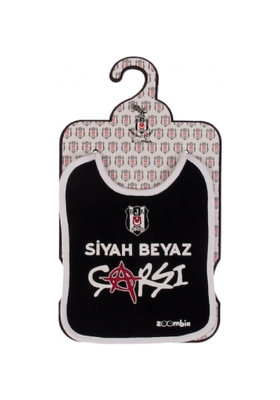 Beşiktaş Zoombia Bebek Önlük Seti 3'lü Çok Renkli
