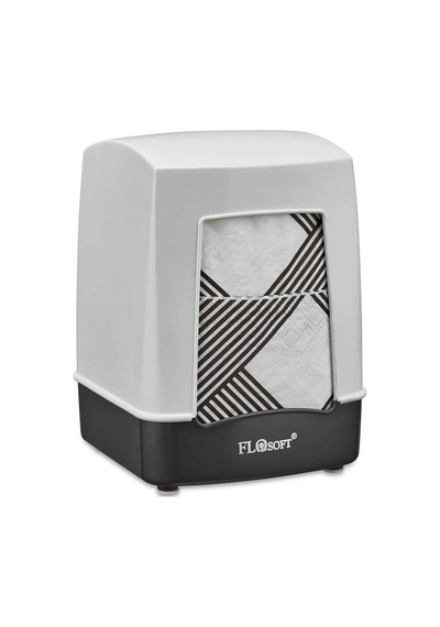 Flosoft Beyaz Dispanser Peçete Aparatı