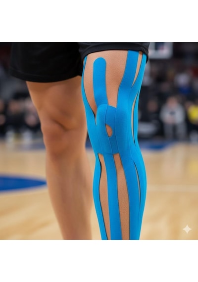 Pureza Sporcu Bandı Fitness & Antrenman İçin Esnek Destek 5cmx5mt Sporcu Bandı
