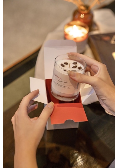 Espressolab Kahve Mumu Beyaz