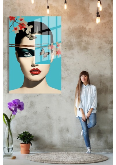 Miyrem-popart Design Cam Tablo-model: 1177