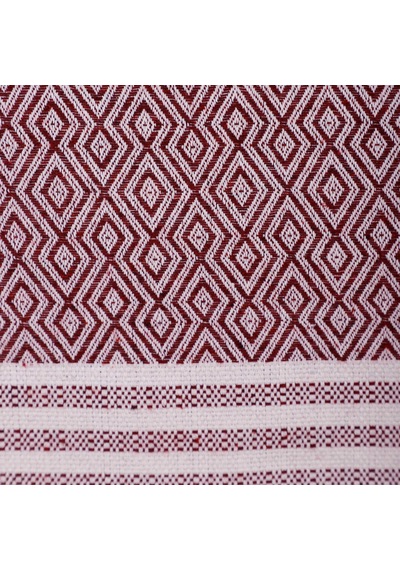 Buldan İşi Kaymaz Pamuklu 2'li Koltuk Örtüsü 170x210 Cm Kaliteli Koltuk Şalı Çekyat Kanepe Örtüsü 2 Adet Mürdüm