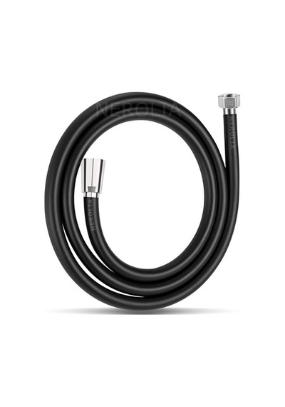 Siyah Pvc Duş Hortumu Ultra Dayanıklı Spirali Çok Renkli