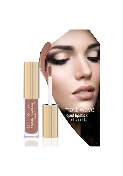 Pierre Cardin Matt Wave Liquid Lipstick – Mat Likit Ruj – Terracotta