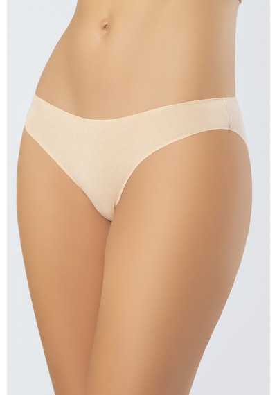 Türen 924 Kadın Likralı Pamuk Bikini Külot 3'lü Paket-beyaz&siyah&ten Siyah
