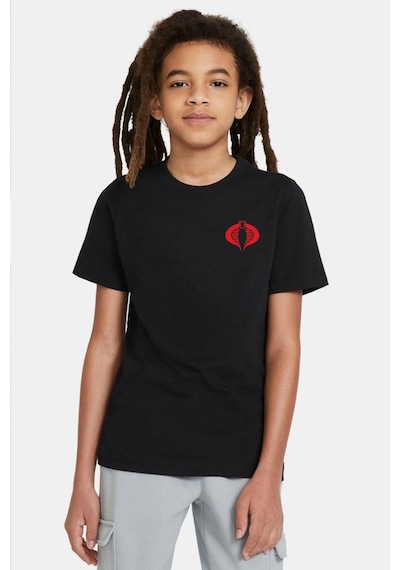 Tshirthane Cobra Kai Logo Siyah Çocuk Tshirt 001