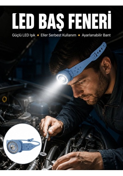 Suya Dayanıklı Led Kafa Lambası Outdoor Kullanım Yeni Nesil Açık Ahşap 75891270