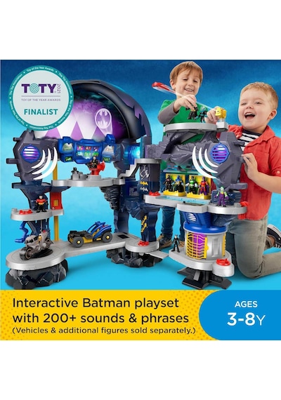 Imaginext Dc Super Friends Süper Büyük Batcave Batman Evi Batman Mağarası İmaginext