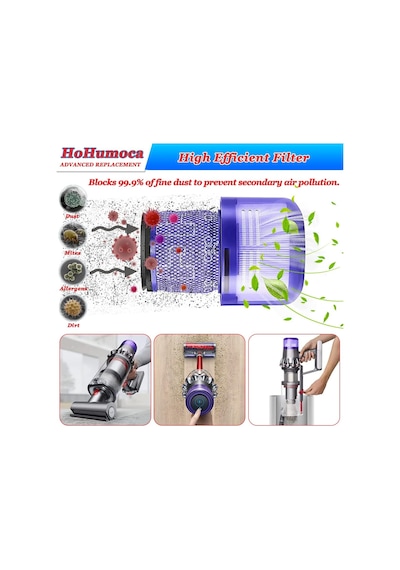 Dy-son V11 Sv14 Serisi Elektrikli Süpürge İçin Yıkanabilir Yedek Filtre, Yedek Hepa Posta Motor