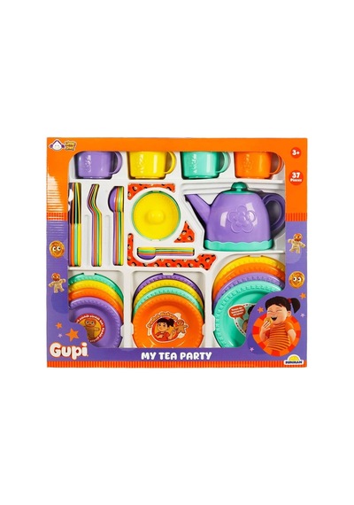6831 Sun-sabc-lch-çay Seti Kutulu Gupi My Tea Party 36prç Gup