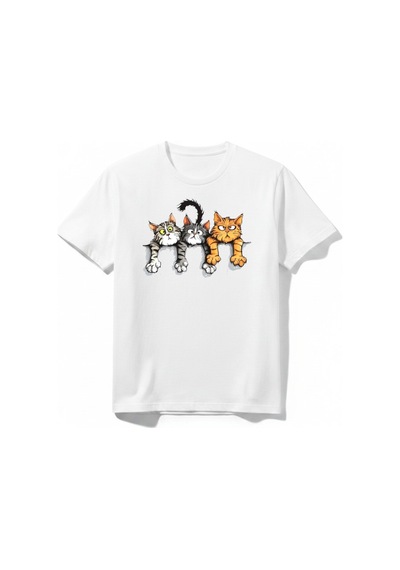 Urbantrendstore Kedi Baskılı Basic Baskılı Yaz Tatil Kız Çocuk Erkek Çocuk Unisex Bisiklet Yuvarlak Yaka Basic Kısa Kollu %100 Pamuk Tişört Beyaz Urbantrendstore Kedi Baskılı Basic Baskılı Yaz Tatil Kız Çocuk Erkek Çocuk Unisex Bisiklet Yuvarlak Yaka Basic Kısa Kollu %100 Pamuk Tişört Beyaz