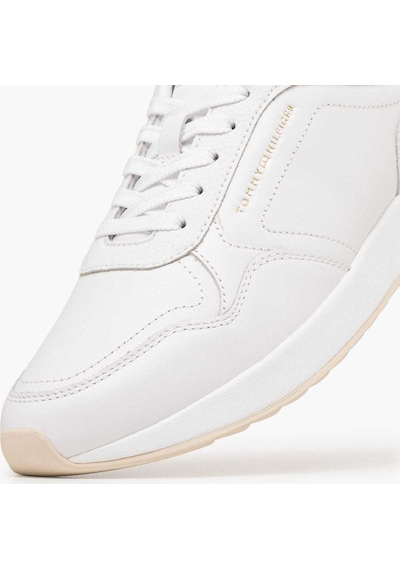 Tommy Hilfiger Kadın Marka Logolu Günlük Kullanıma Uygun Beyaz Sneaker Fw0fw09411 Ybs