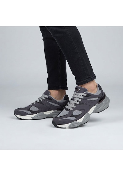 Lescon Ghost 3 Easystep Rahat Konforlu Yürüyüş Koşu Günlük Sneaker Erkek Spor Ayakkabı Füme - Gri