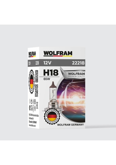 H18 Ampül Gümüş Kafa Yeni Nesil Py26d-1 12v 65w - Wolfram 22218