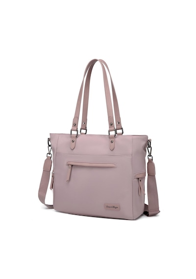 Smart Bags Twill Dimi Kumaş Kadın Omuz Çantası 3323 Ten