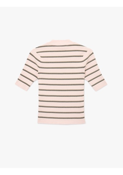 Koton Regular Fit Hafif Dik Yaka Kısa Kollu Çizgili Triko Kazak Pembe Çizgili 6sak90088ht Pembe Koton Regular Fit Hafif Dik Yaka Kısa Kollu Çizgili Triko Kazak Pembe Çizgili 6sak90088ht Pembe