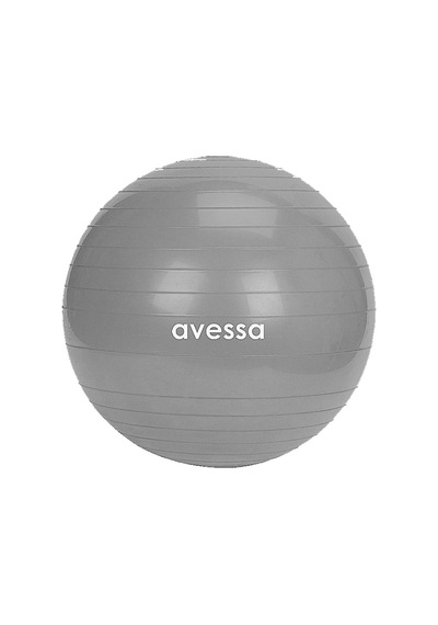 Avessa 65 Cm Pilates Topu Poşet Ambalaj BPT-65 Gri