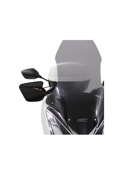 GP Kompozit Honda PCX 125 / 150 2018-2025 Uyumlu Elcik Koruma Şeffaf