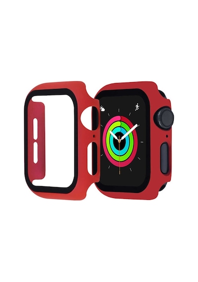 Apple Uyumlu  Watch Ekran Koruyucu 5 6 Se 38 40 41 42 44 45 MM Kasalı Ful