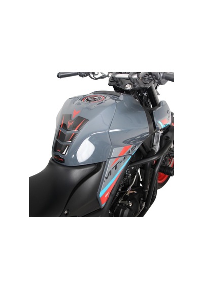 GP Kompozit Yamaha MT-25 2020-2022 Uyumlu Tank Pad Seti Mavi-Kırmızı