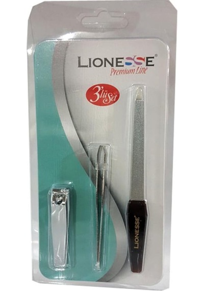 Tarko Lionesse 5110 Tırnak Makası + Cımbız + Törpü 3'lü Set