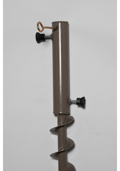 Geniş Plaj Şemsiyesi Kazığı 80 Cm Uzunluk, 50 Mm Gövde / 30 Cm Şemsiye Giriş Alanı Sarı