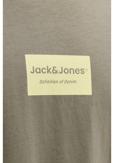 Jack & Jones Jjfrank Erkek Tişört Bisiklet Yaka Kısa Kollu Haki