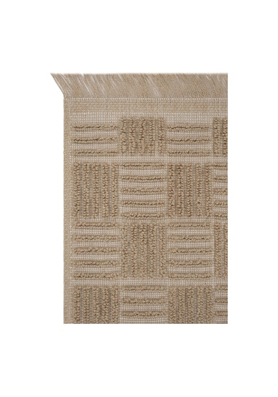 Cool Halı Rustika Bej Jüt Halı Kilim Modern Kabartmalı Bohem Kaymaz Hasır Antre Koridor Kilim Yolluk