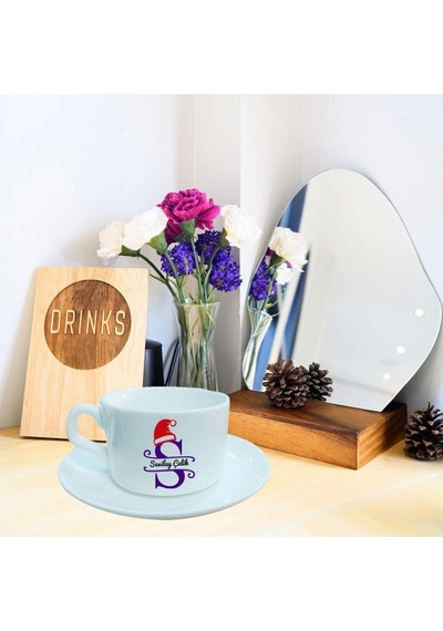 Kişiye Özel Yeniyıl Temalı 2'li Set Baskılı Fincan Hk2425