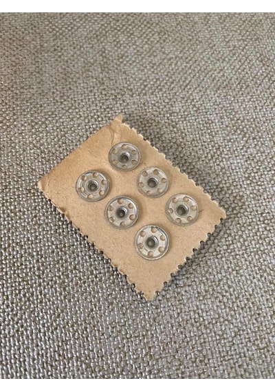 Antika Çıtçıt Düğme 1cm X 6lı - Bakkaliye Koleksiyon Çıt Çıt Düğme