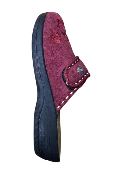 Akınalbellaa Kadın Dolgu Topuk Ev Terliği Bordo - 812270578 Bordo