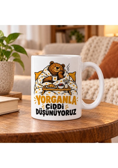 Yorgan Diplomasisi Tasarımlı Porselen Kupa - Model 732 Diğer