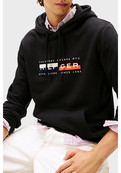 Tommy Hilfiger Erkek Sweat Mw0mw40041 Bds Siyah Siyah