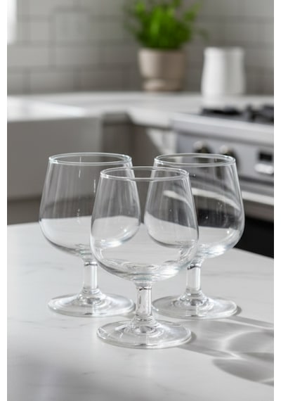 6 Kişilik Cam Ayaklı Kahve Yanı 95 Ml Modern Ve Dekoratif Sunum Beyaz