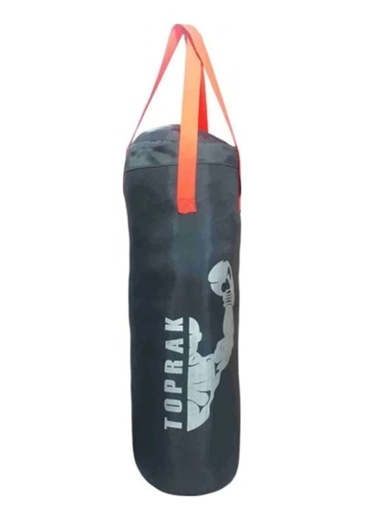 Northcity Boks Torbası Eldivenli İçi Dolu 50x20 Cm - Evde Güç Ve Fitness Eğitimi İçin Füme