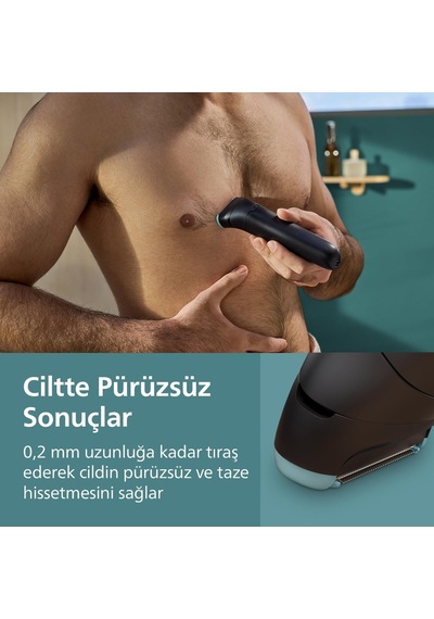 Philips Vücut Bakım 5000 Serisi Duşa Uygun, Hassas Bölge Ve Vücut Tıraş Makinesi - Bg5475/15