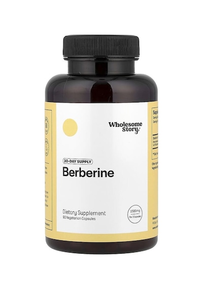 Wholesome Story, Berberine, 90 Vegetarian Capsules 500 Mg Per Capsule