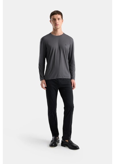 Isaora Extra Lıght Tech Tee Ls Erkek Dark Grey Tshırt Isr9805-ss26-drg Gri