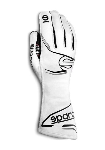 Sparco Arrow+ Fia Onaylı Yarış Eldiveni 10 Numara Beyaz M