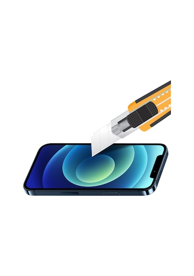 Buff Apple Uyumlu   iPhone 12 Mini 5D Glass Ekran Koruyucu (534790429)