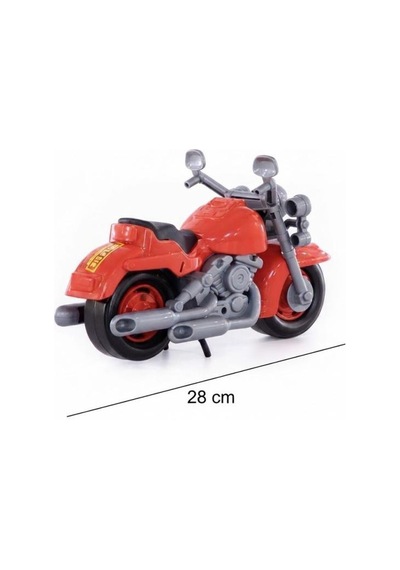 TıfılToys Oyuncak Yarış Motosikleti Kros Dayanıklı Plastik 28 Cm Gerçekçi Eğlenceli Oyuncak Kırmızı