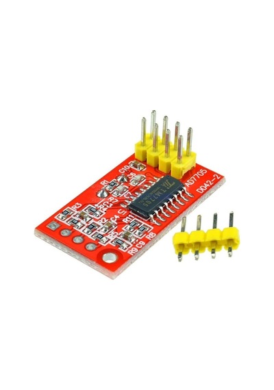 16 Bit Tm7705 Ad7705 Çift Kanallı Analog Dijital Çevirici Adc Modülü