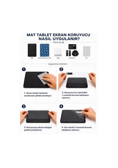 Huawei Matepad Pro Max Mat Ekran Koruyucu 13.2 İnç Nano